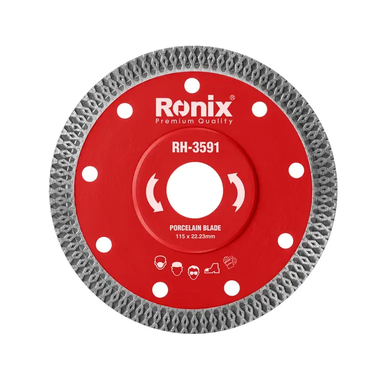 صفحه برش پرسلان بر 115 میلی متری رونیکس مدل RH-3591