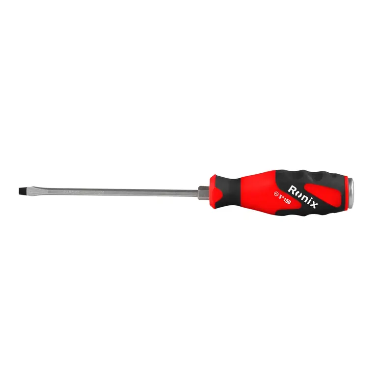 پیچ گوشتی دسته TPRضربه خور 5x150 میلی متری دو سو رونیکس مدل RH-2958