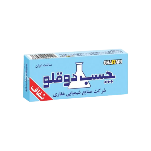چسب دوقلوی شفاف غفاری