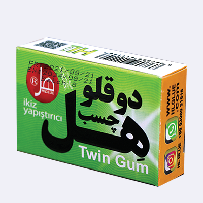 چسب دوقلوی جعبه 7 گرمی هل