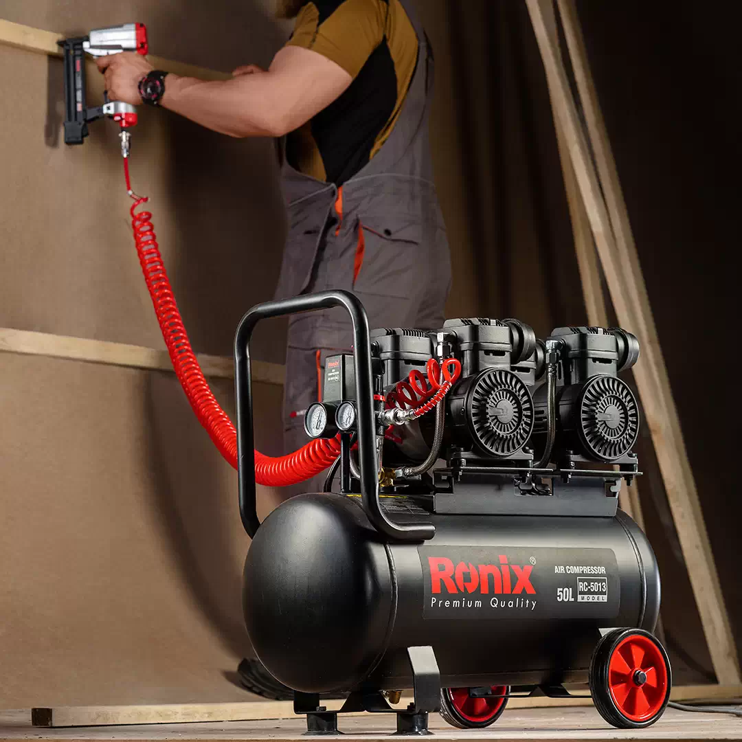 کمپرسور 4 سیلندر 50 لیتری سایلنت رونیکس مدل RC-5013
