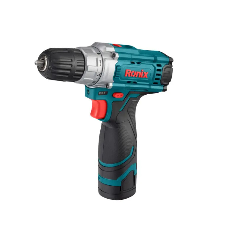 کیت دریل شارژی 12 ولت 19 پارچه رونیکس مدل RS-8613