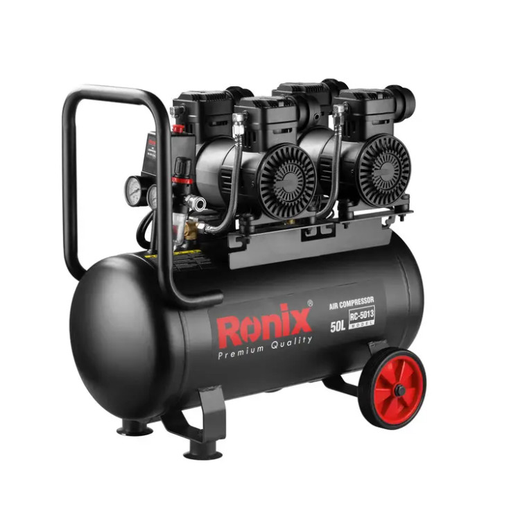 کمپرسور 4 سیلندر 50 لیتری سایلنت رونیکس مدل RC-5013 | کارکرده