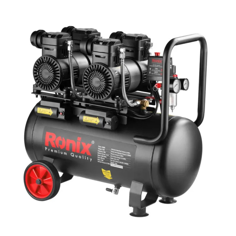 کمپرسور 4 سیلندر 50 لیتری سایلنت رونیکس مدل RC-5013 | کارکرده