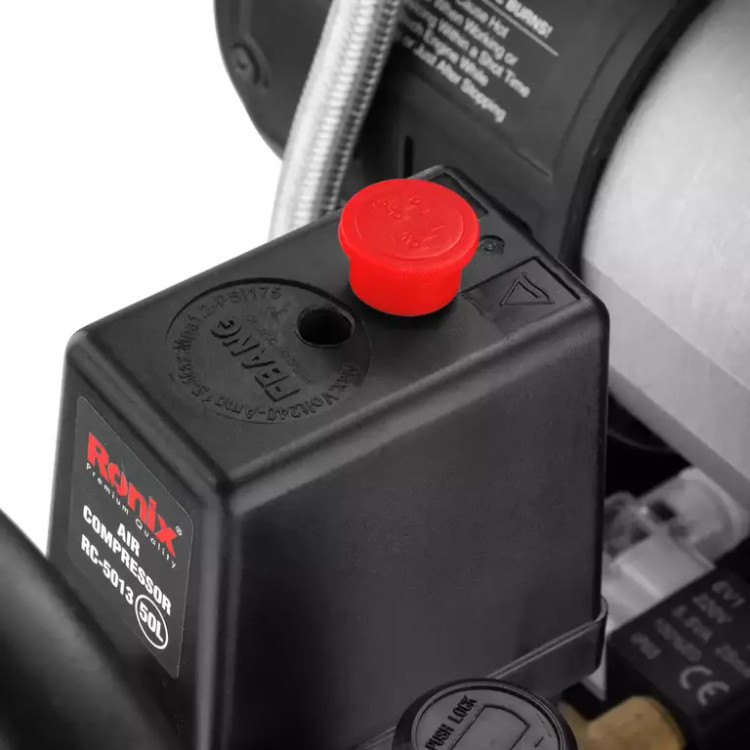 کمپرسور 4 سیلندر 50 لیتری سایلنت رونیکس مدل RC-5013 | کارکرده