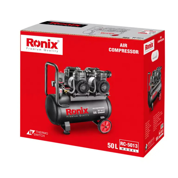 کمپرسور 4 سیلندر 50 لیتری سایلنت رونیکس مدل RC-5013 | کارکرده